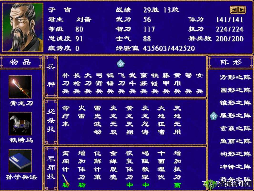 三国群英传 2 兵种组合大揭秘:多样搭配展非凡战力