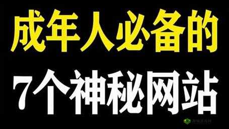 18 成人网站：探索无尽激情与刺激的神秘世界